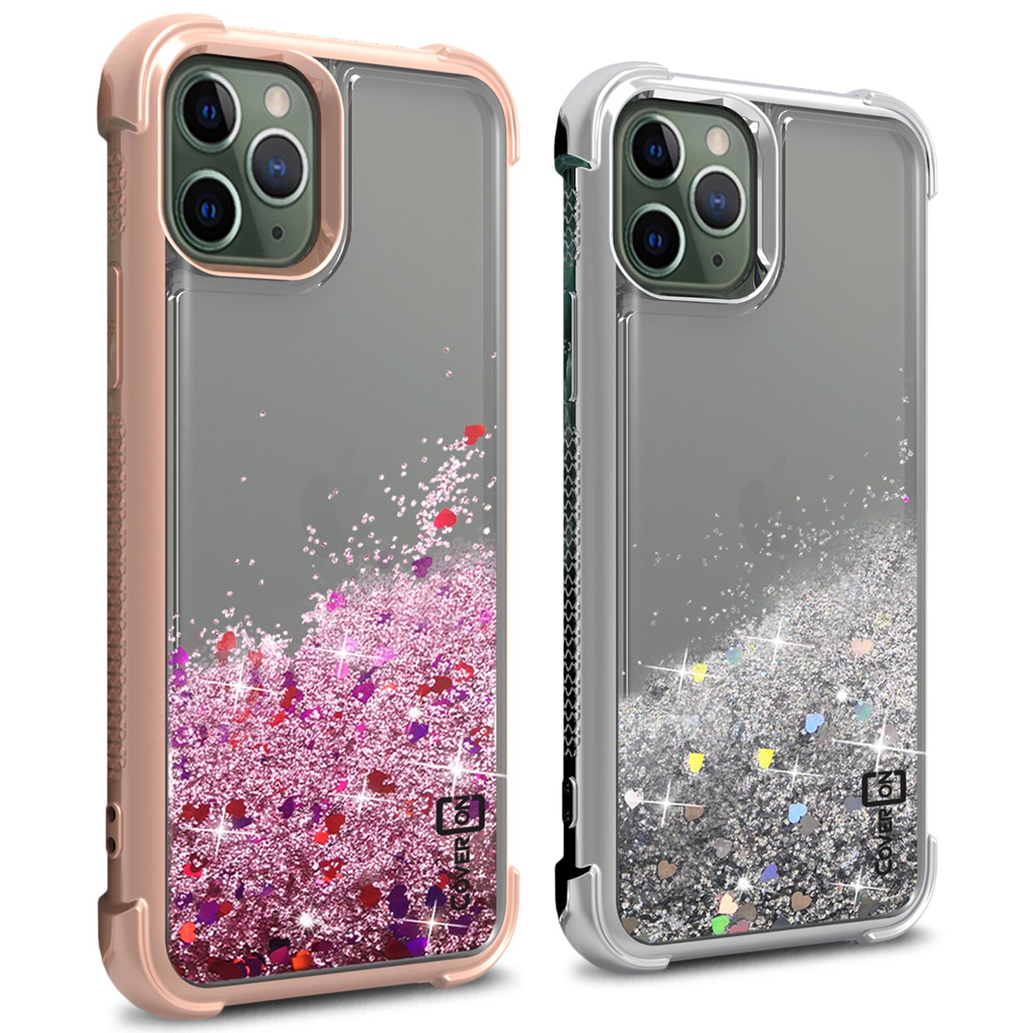 CoverON Apple iPhone 11 / Pro / Pro Max Liquid Glitter Case Phone Cover