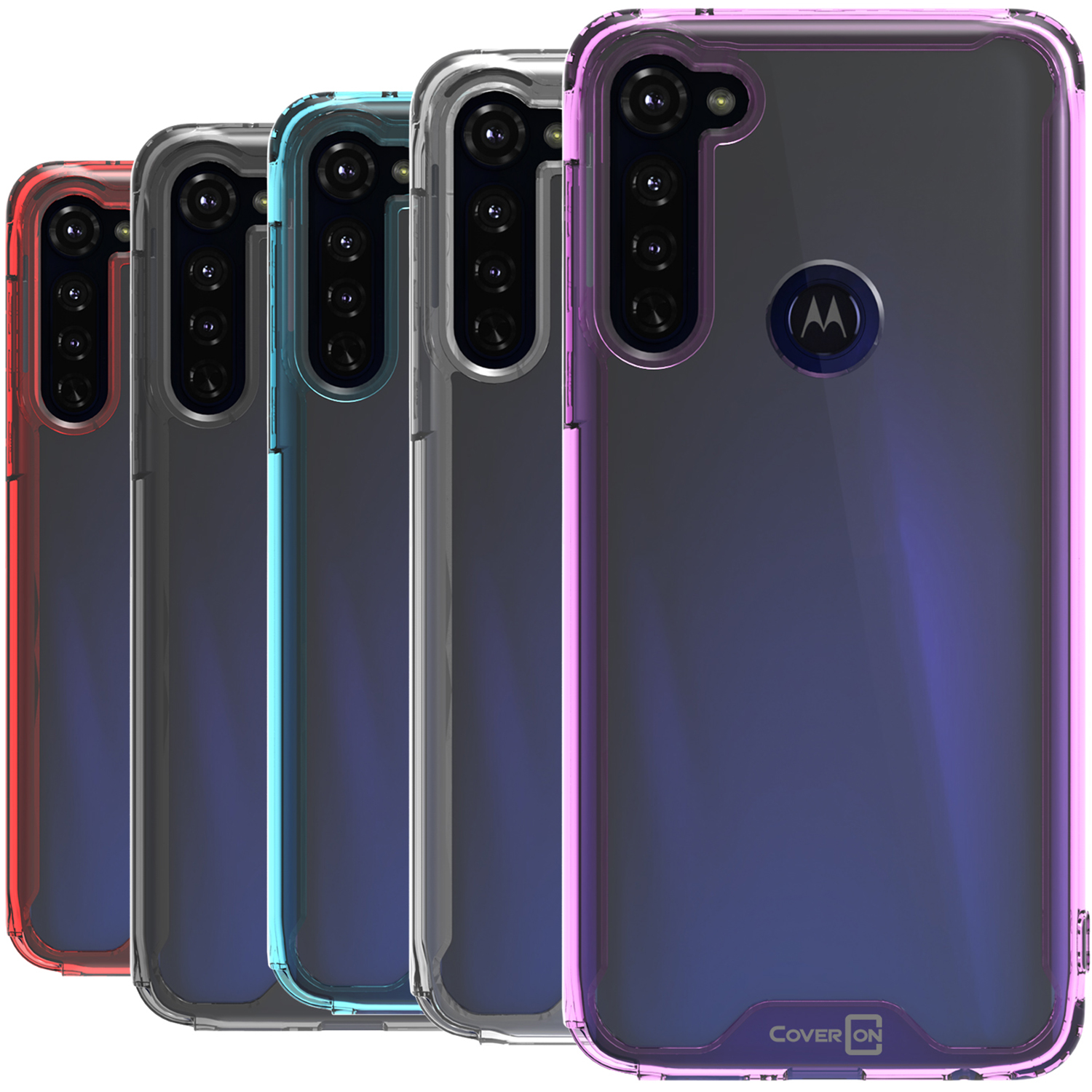 CoverON Motorola Moto G Stylus Clear Case Hard Phone Cover