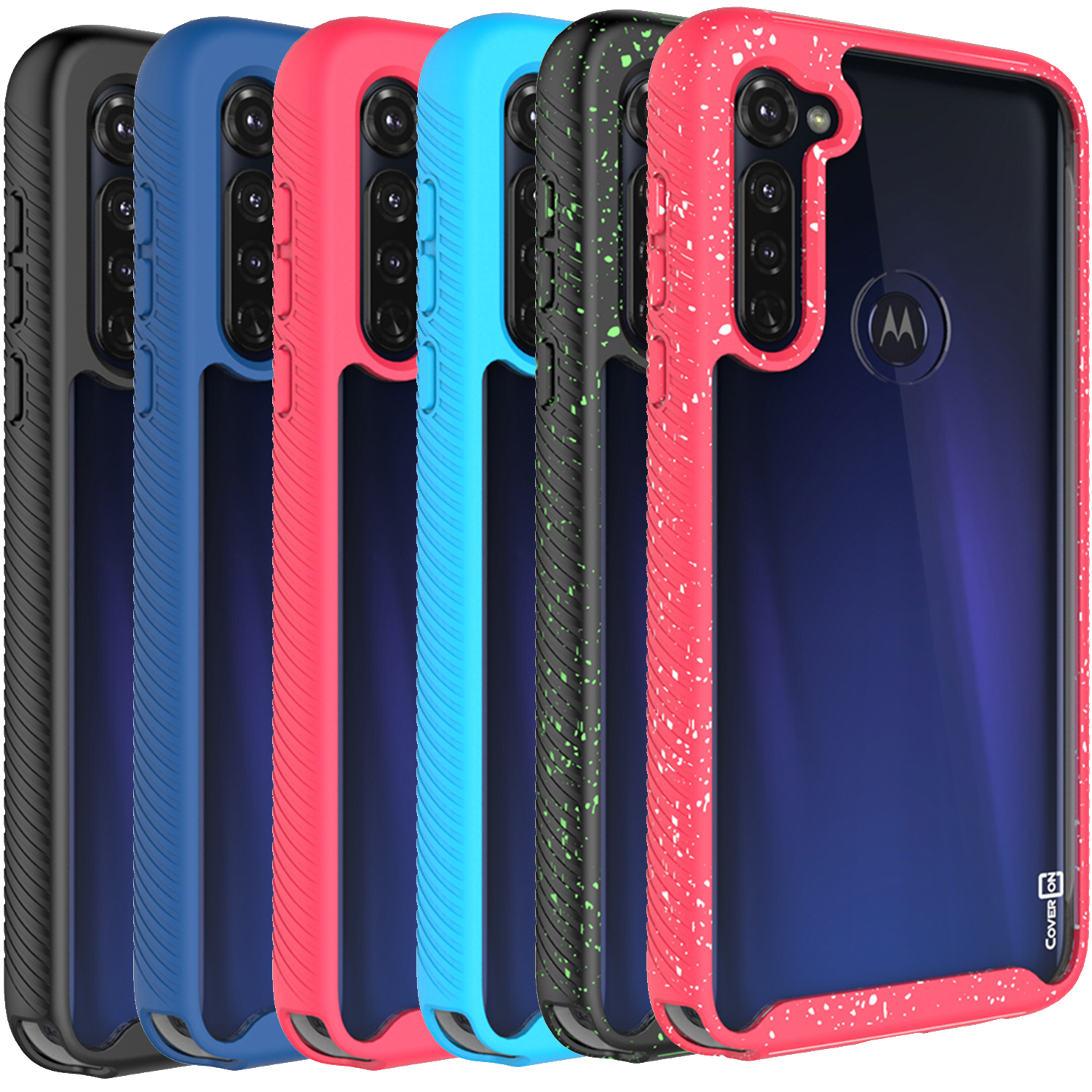 CoverON EOS Series for Motorola Moto G Stylus Case Clear Hard Slim