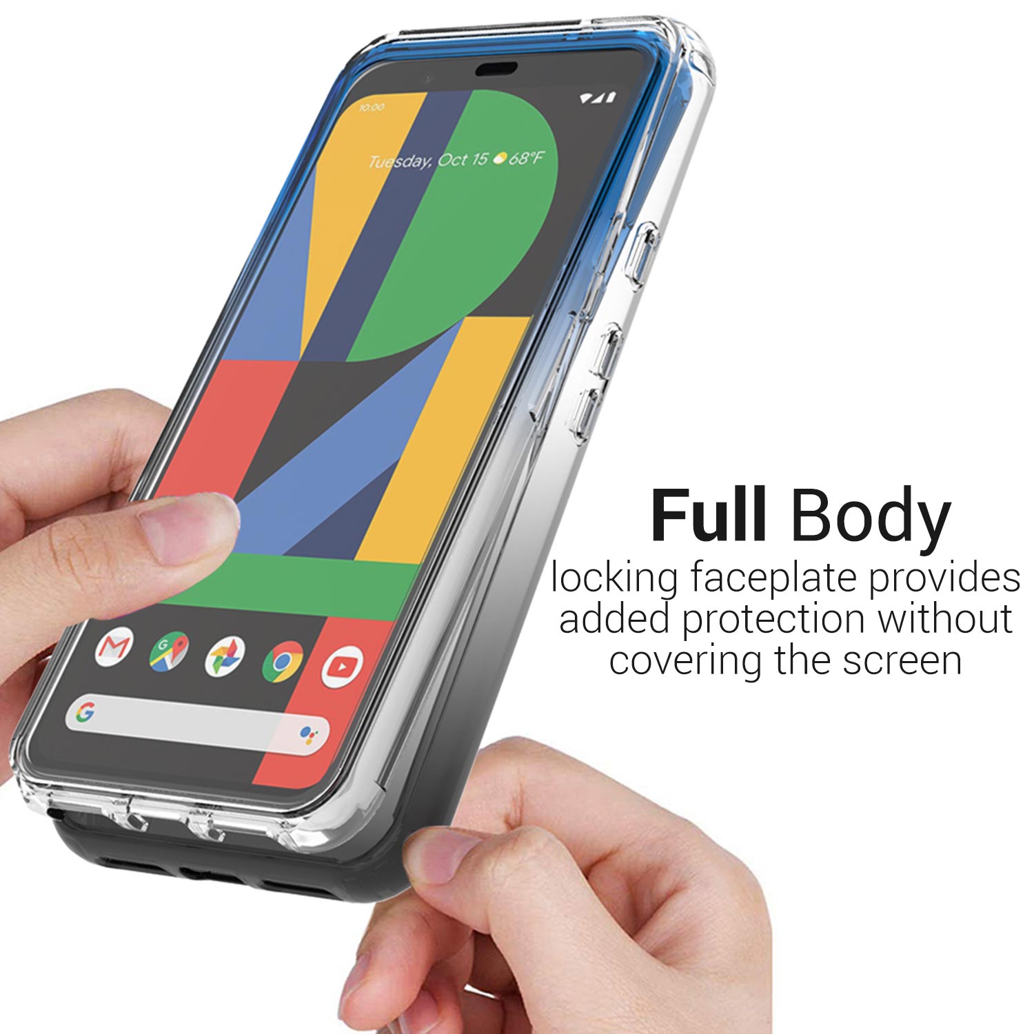 For Google Pixel 4 XL Case Clear Full Body TPU Rubber Phone Cover eBay