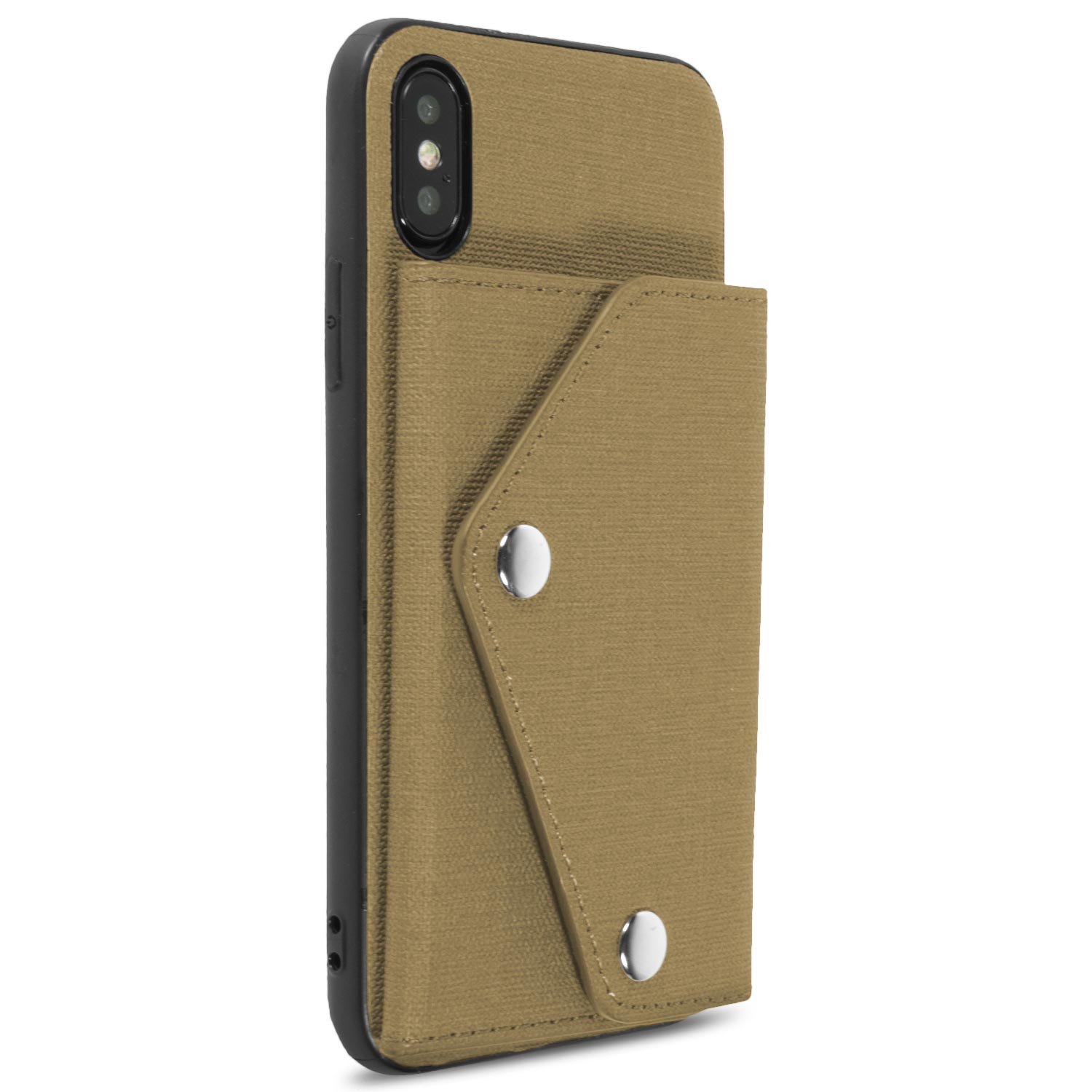 For Apple iPhone XS / X / 10S / 10 Wallet Case Card Holder Fabric Phone Cover eBay