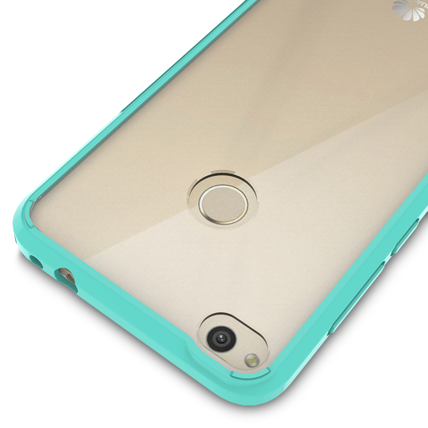 Huawei p8 Lite 2017 móvil-funda protección-case cromo Back-Cover ultra-slim Pink 