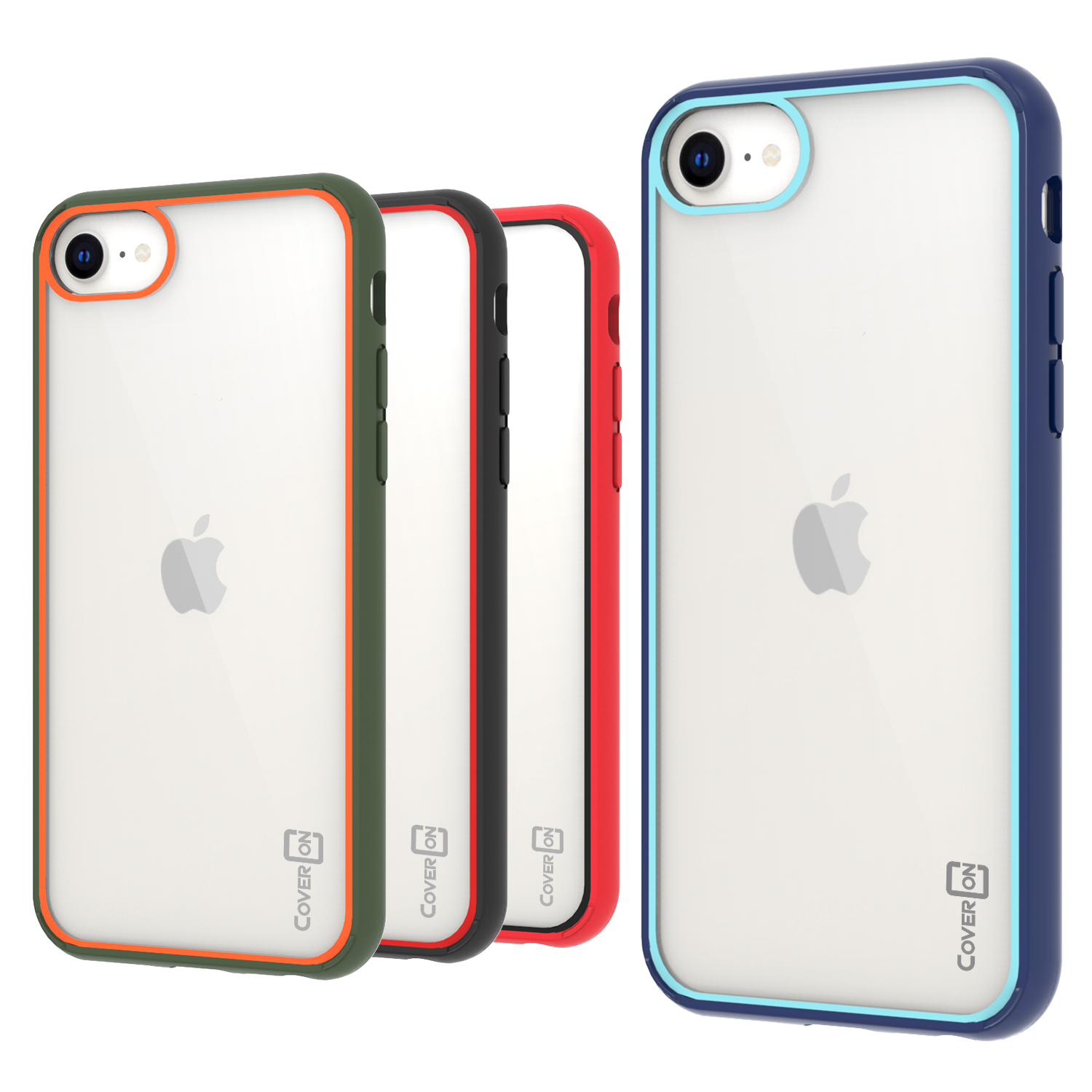 Clear Case For Apple iPhone SE 2020 / 8 / 7 Hard Protective Slim Fit Phone Cover eBay