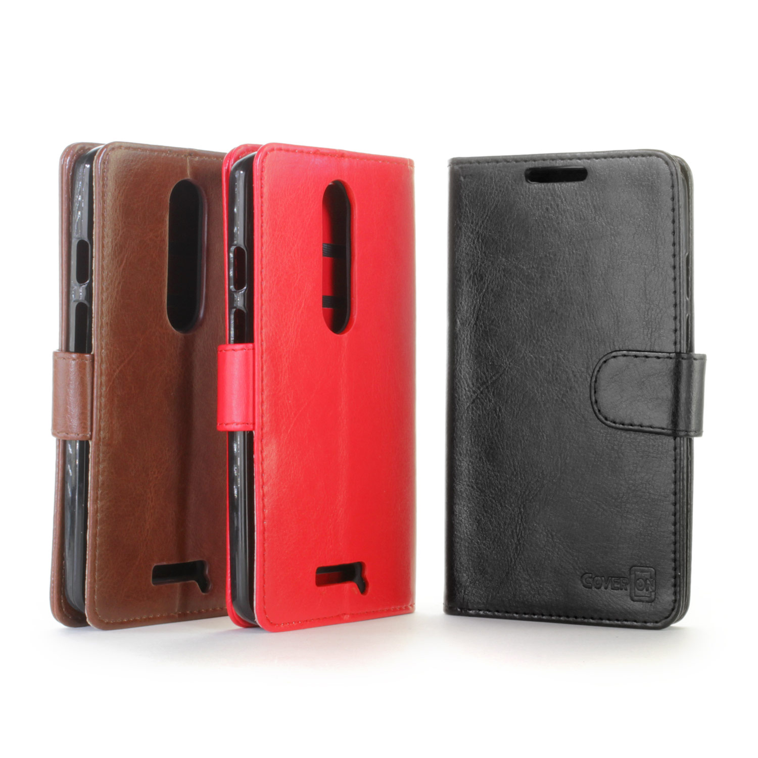 Wallet Pouch Flip Phone Cover Case for Motorola Droid Turbo 2 / X Force