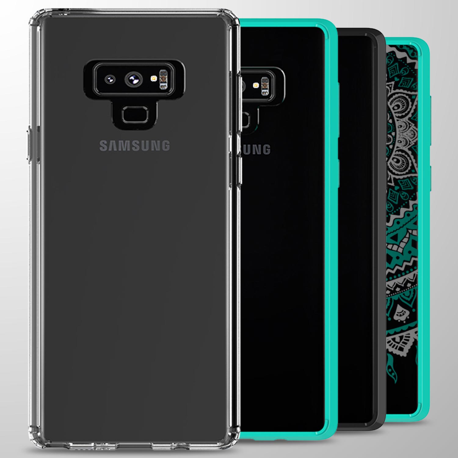 For Samsung Galaxy Note 9 Case Hard Back Bumper Slim Shockproof Phone